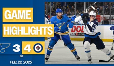 Game Highlights: Blues 3, Jets 4 (SO)