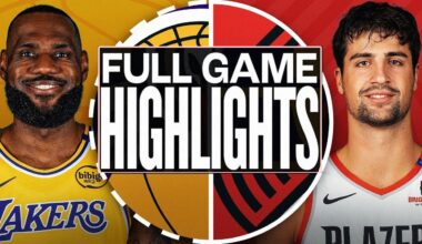 Los Angeles Lakers VS Portland Trail Blazers Full Game Highlights Feb 23,2025 NBA Season 2024-25