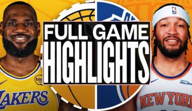 Los Angeles Lakers VS New York Knicks Full Game Highlights Feb 23,2025 NBA Season 2024-25