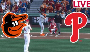 🔴LIVE 🔴Baltimore Orioles VS Philadelphia Philies/Spring Training 2025/ Mlb Evivo/MLB THE SHOW
