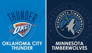Oklahoma City Thunder vs Minnesota Timberwolves NBA Live Scoreboard