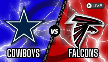 Dallas Cowboys VS Atlanta Falcons - Live Stream 📺