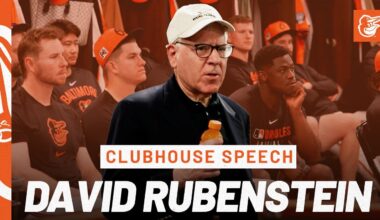 David Rubenstein's Remarks to the Clubhouse | Spring Training | Baltimore Orioles