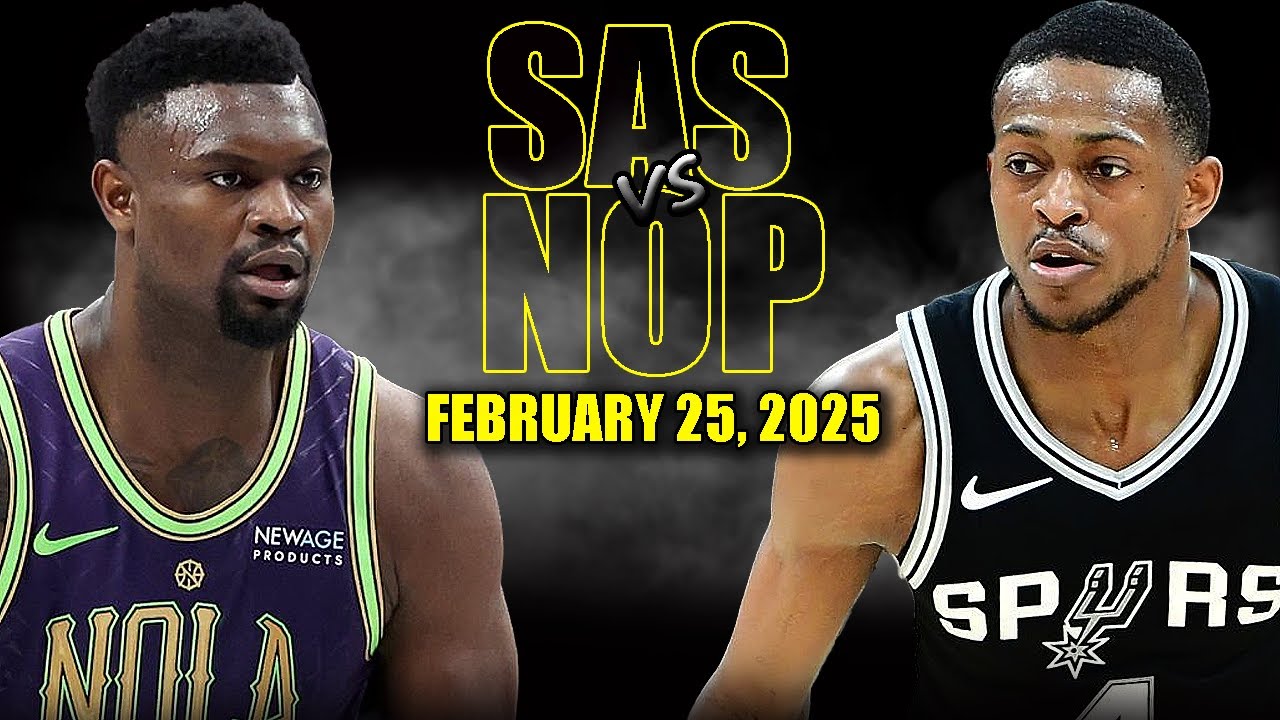 San Antonio Spurs vs New Orleans Pelicans Full Game Highlights - February 25 | NBA Regular Season