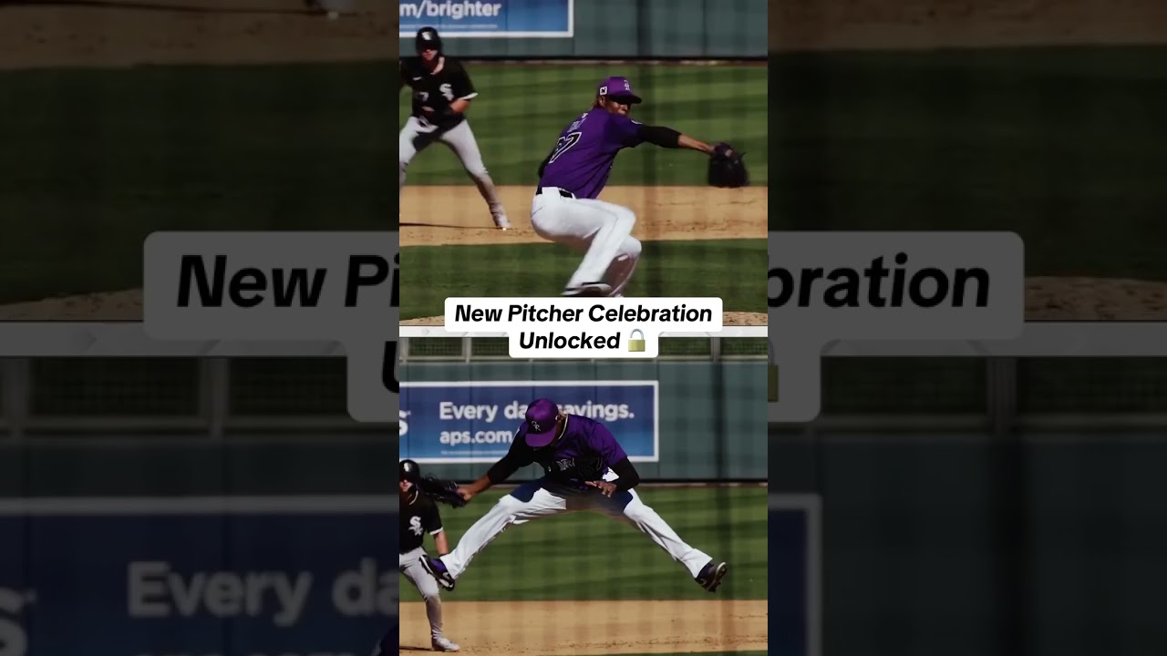 Thoughts on the Jefry Yan celey? 👀 (via @Colorado Rockies) #rockies #celebration #batflip #pitcher