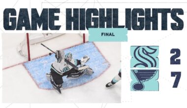 Seattle Kraken at St. Louis Blues | 02/25 Game Highlights