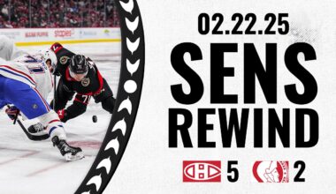 Sens Rewind: Senators Fall to Canadiens