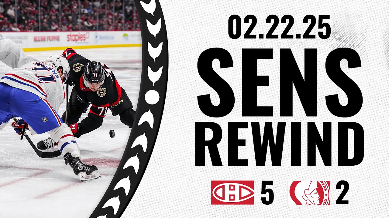 Sens Rewind: Senators Fall to Canadiens