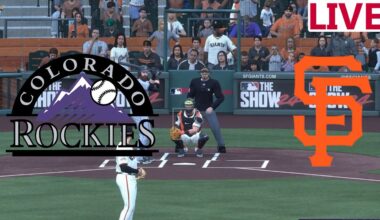 🔴LIVE🔴 Colorado Rockies vs San Francisco Giants/ Baseball Spring Training/ /MLB THE SHOW 2024
