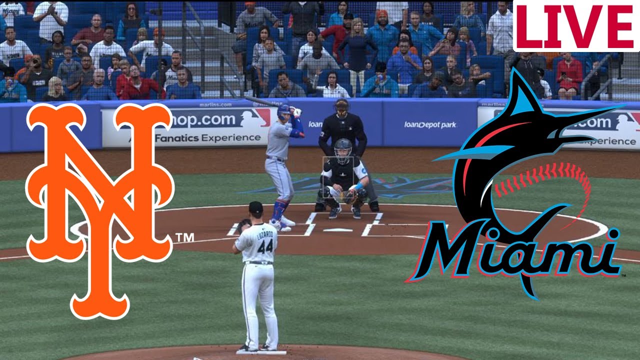 🔴LIVE 🔴New york Mets VS Miami Marlins / Spring Training 2025/ Mlb Evivo/MLB THE SHOW