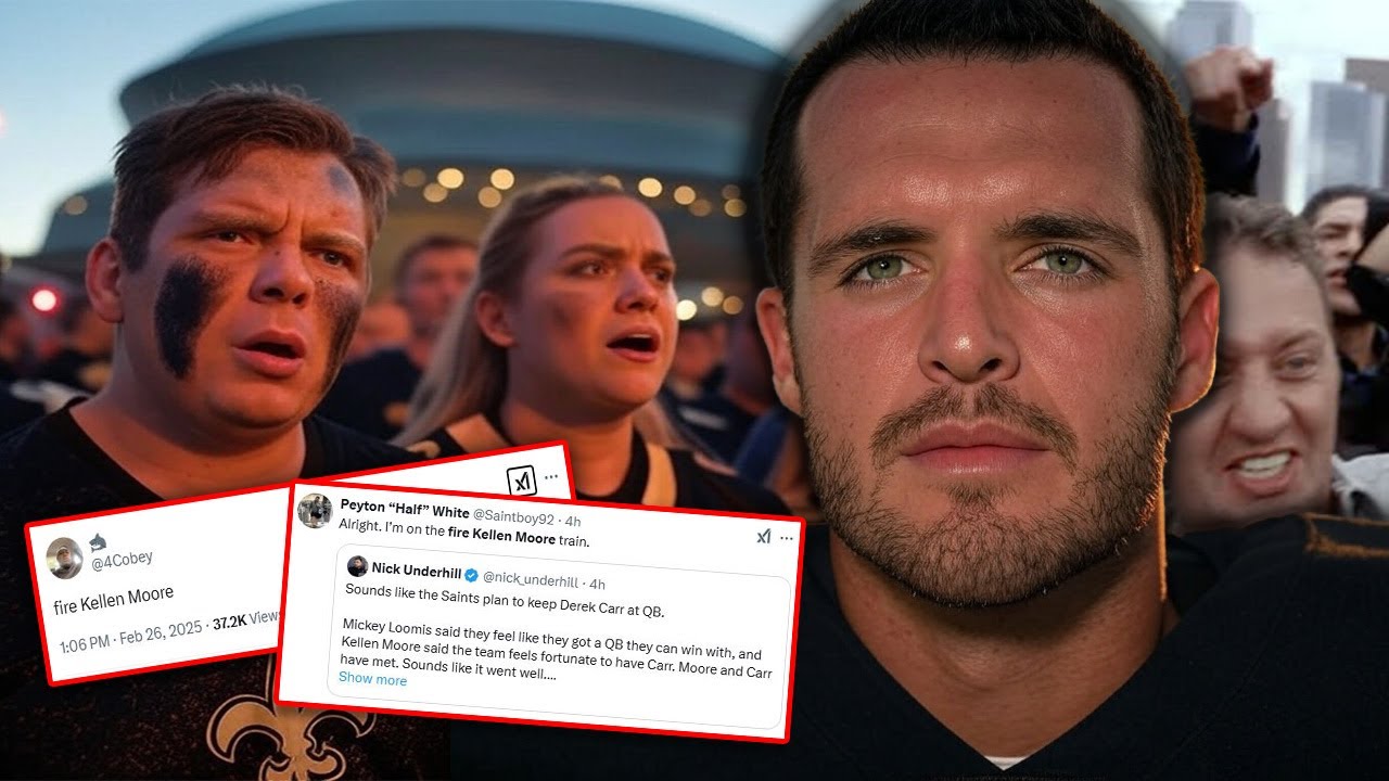 Saints Fans FURIOUS! Derek Carr Returning as QB in 2025 | James Skrmetta Reacts