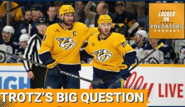 Nashville Predators Fall 4-1 to Florida Panthers as Barry Trotz Makes Sure His Leaders Are All In