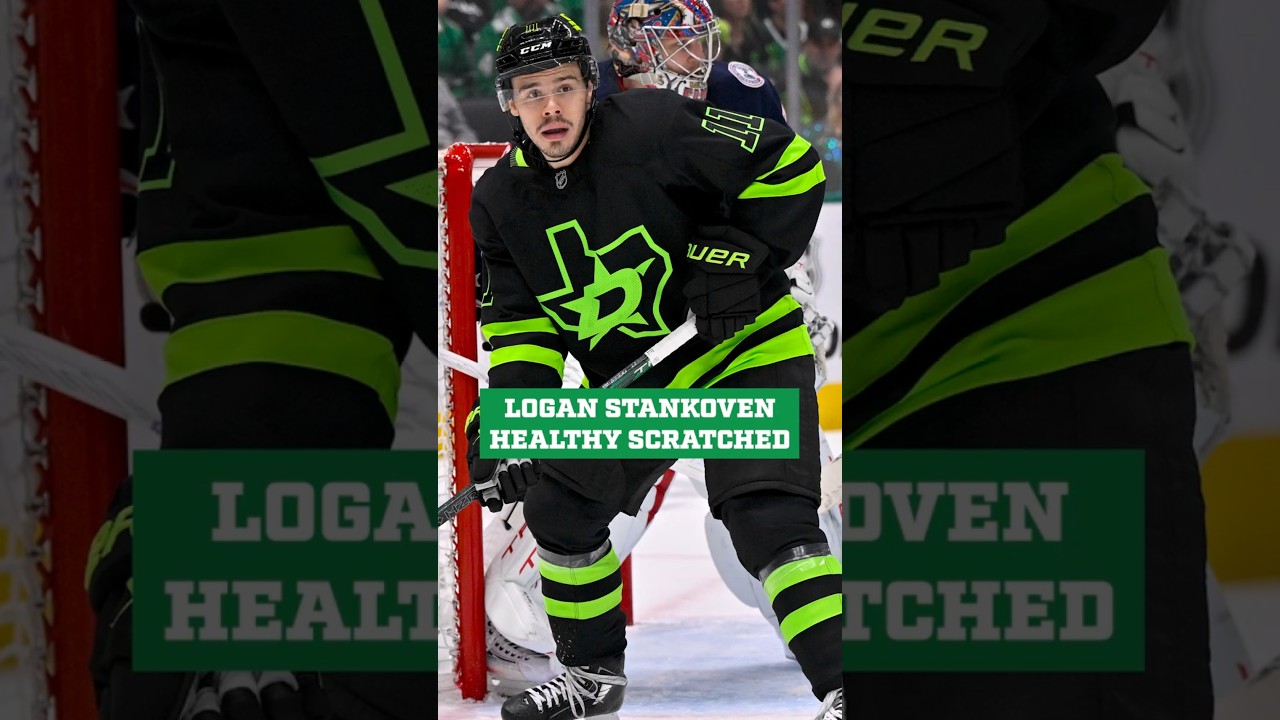 Logan Stankoven a Healthy Scratch? The Dallas Stars Have SO MUCH Depth! | DLLS Sports