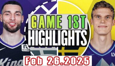 Sacramento Kings VS Utah Jazz Game 1st Highlights Feb 26,2025 NBA Season 2024-25