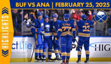 THIRD PERIOD COMEBACK! | Buffalo Sabres Beat Anaheim Ducks 3-2 | Full Game Highlights