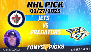Winnipeg Jets vs Nashville Predators 2/27/25 NHL Pick Prediction
