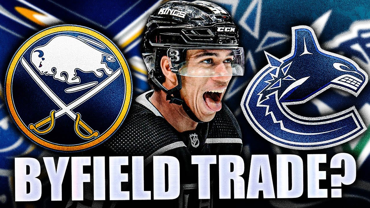 REPORT: LA KINGS SHOPPING QUINTON BYFIELD? BUFFALO SABRES, VANCOUVER CANUCKS TRADE?