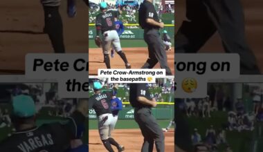 From first to home 😮‍💨 #steal #mlb #cubs #chicagocubs #springtraining