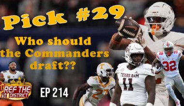 Draft Season is Here!  The NFL Combine starts speculation on Commanders draft- Ep 214