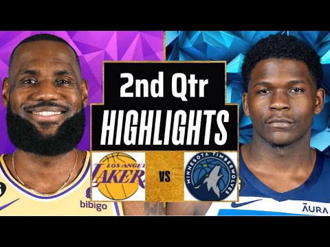 Los Angeles Lakers vs. Minnesota Timberwolves Full Highlights 2nd Qtr | Feb 27 | 2025 NBA Highlights
