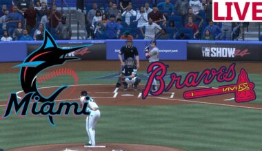 🔴LIVE 🔴Atlanta Braves VS Miami Marlins / Spring Training 2025/ Mlb Evivo/MLB THE SHOW