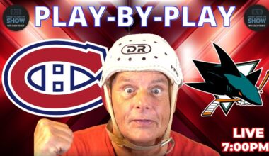 San Jose Sharks vs Montreal Canadiens  Play-by-Play