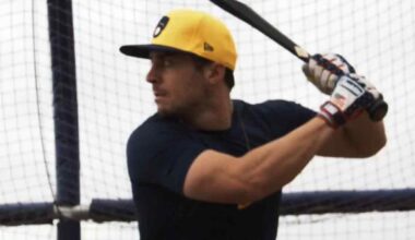 Frelick hits Spring Training bulked up, hungry for big year