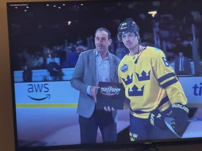 Jesper Bratt Player of the Game (presented by Jay Pandolfo)