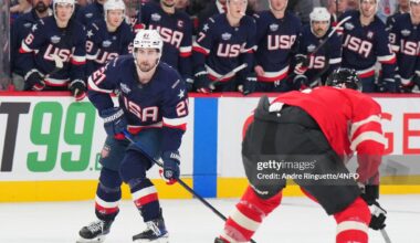 USA bench watches Larkin