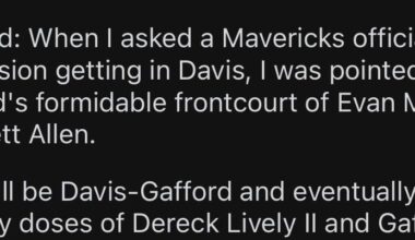 Mobley and Allen unknowingly destroyed the Dallas Mavericks