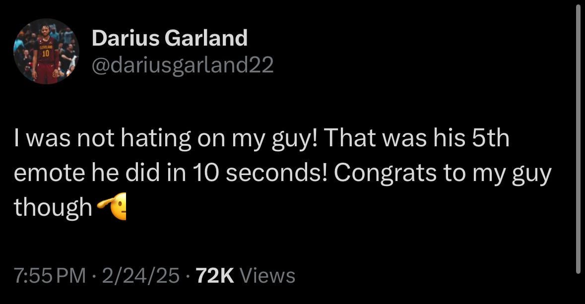 [DG] I was not hating on my guy! That was his 5th emote he did in 10 seconds! Congrats to my guy though🫡