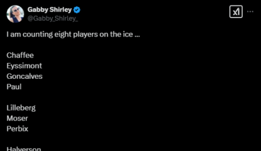 Nick Paul a participant in today's optional practice, after leaving yesterday's game after three shifts.