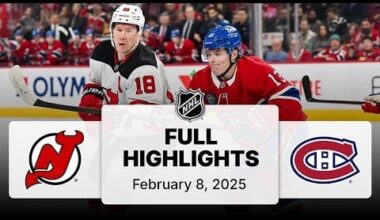 [NEXT DAY] Thread 57/82: Devils at Canadiens, Saturday February 08, 2025
