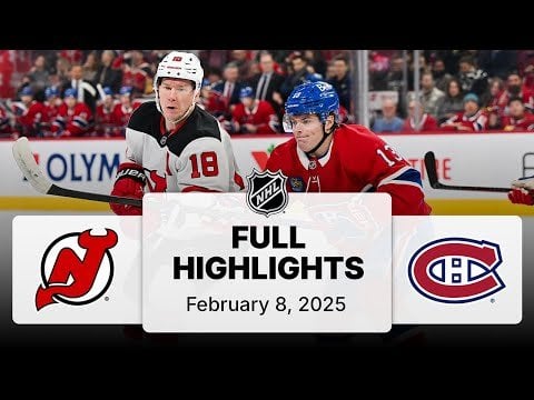 [NEXT DAY] Thread 57/82: Devils at Canadiens, Saturday February 08, 2025