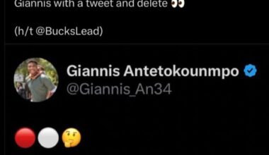 Giannis, welcome to Atlanta