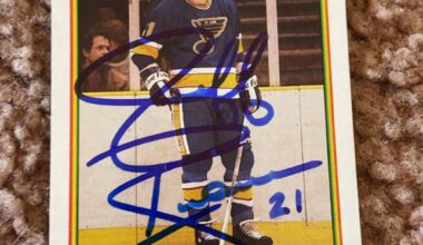 Got a Jeff Brown signed card via TTM