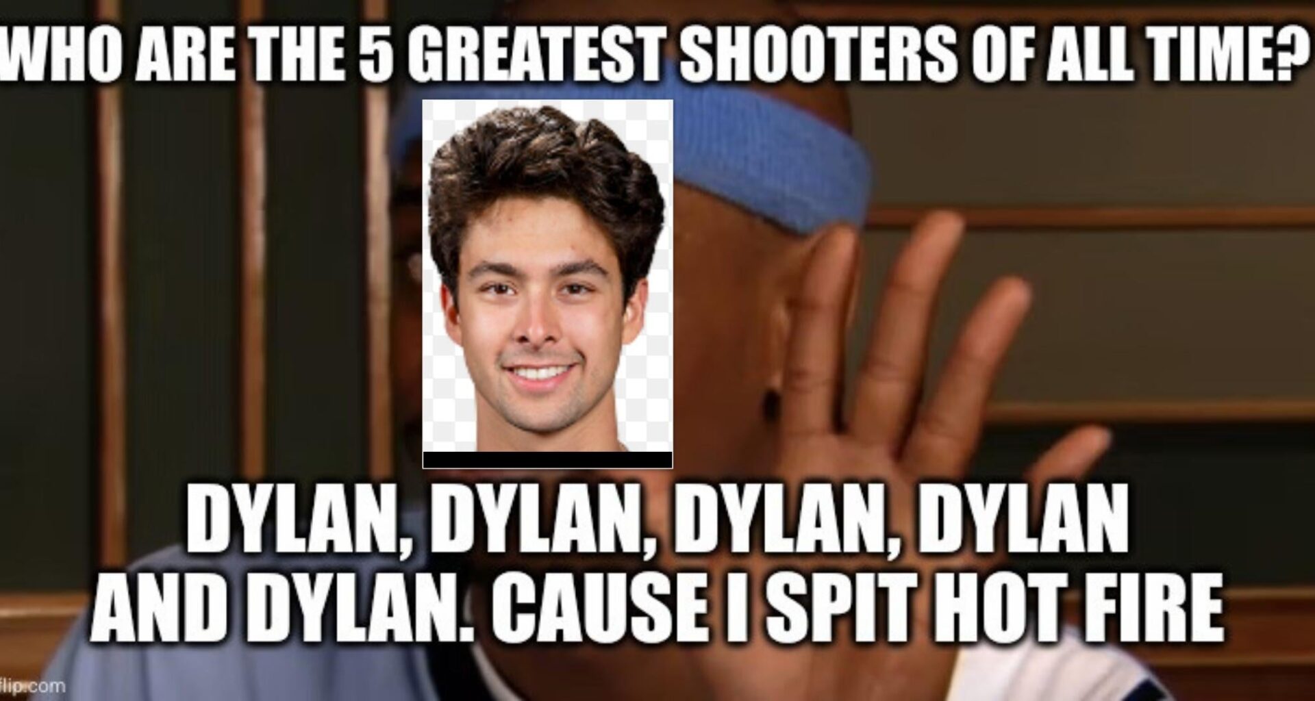 Cause he spits hot fire