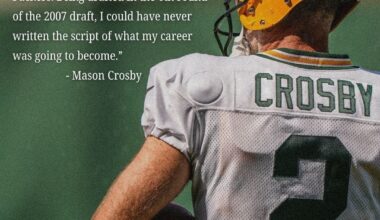 Mason Crosby officially retires
