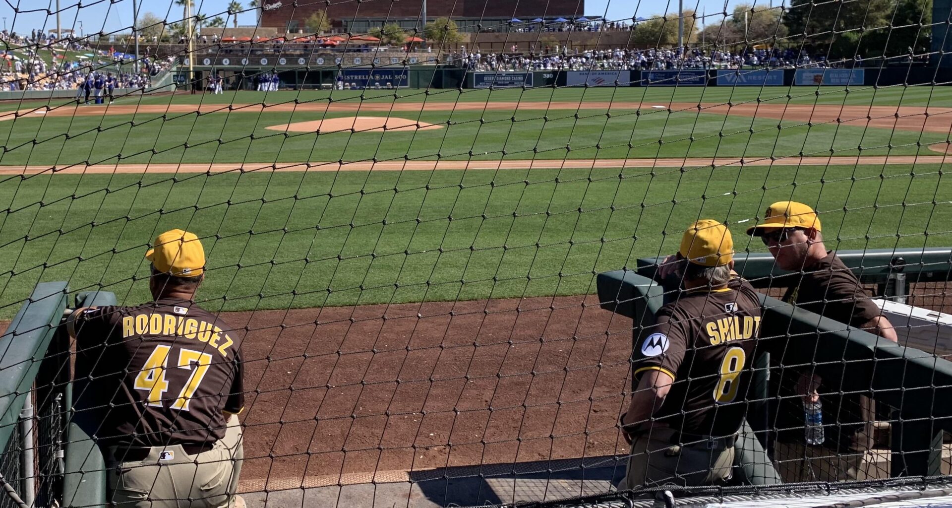 Dream comin true! My 1st spring training today. FTD!