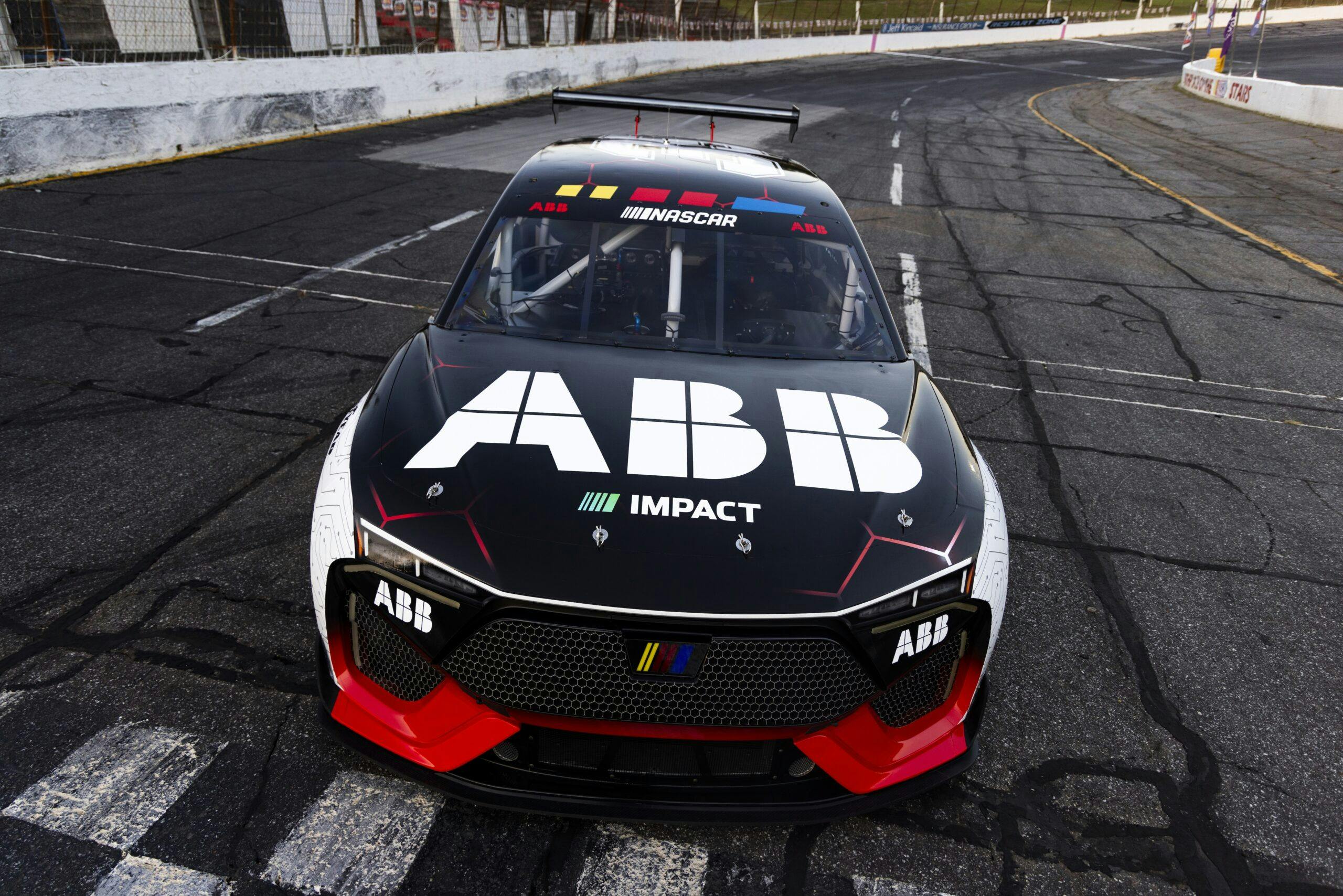 ABB NASCAR new EV prototype
