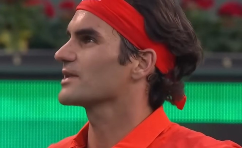 He asked the umpire to challenge the point