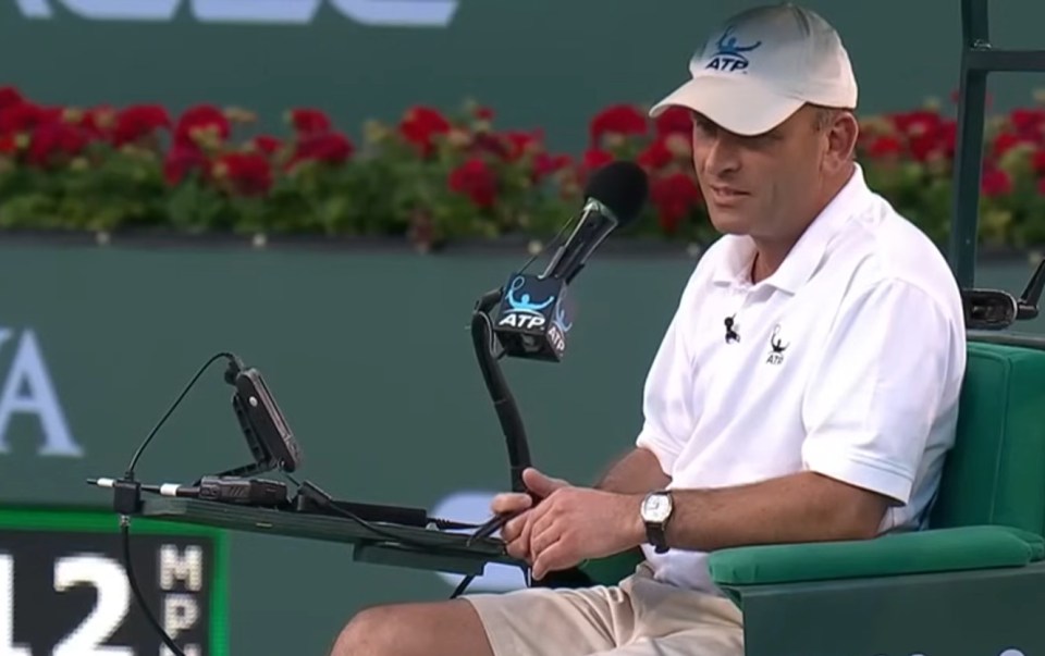 However, Murphy dismissed his plea as he had hit Wawrinka's return