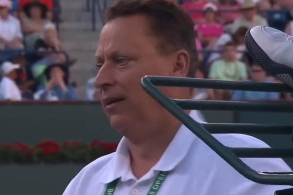 However, he insisted that he couldn't change the umpire's decision