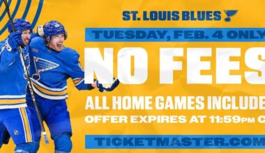 No Ticket Fees on Tuesday, Feb 4 for all remaining home games!