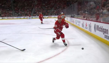 Raymond and Kasper handling little Radko Gudas last night