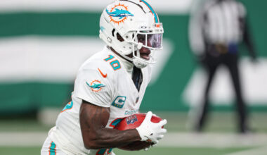 WR Notes: Hill, Commanders, Jags, Thielen