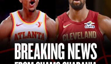 The Atlanta Hawks are trading forward De'Andre Hunter to the Cleveland Cavaliers for Caris LeVert, Georges Niang, three second-round picks and two swaps, sources tell ESPN