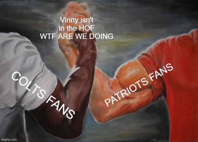 Colts & Patriots Fans Unite