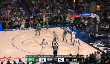 [Highlight] "That's a tough shot for somebody else" — Trey Murphy III drills another contested 3