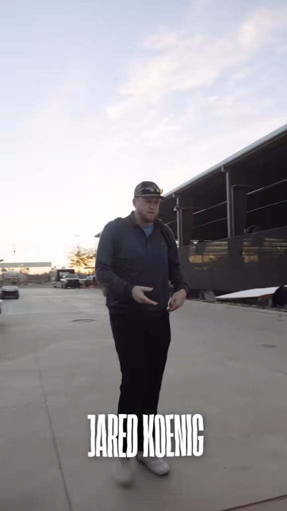 Social media team having some fun with the players